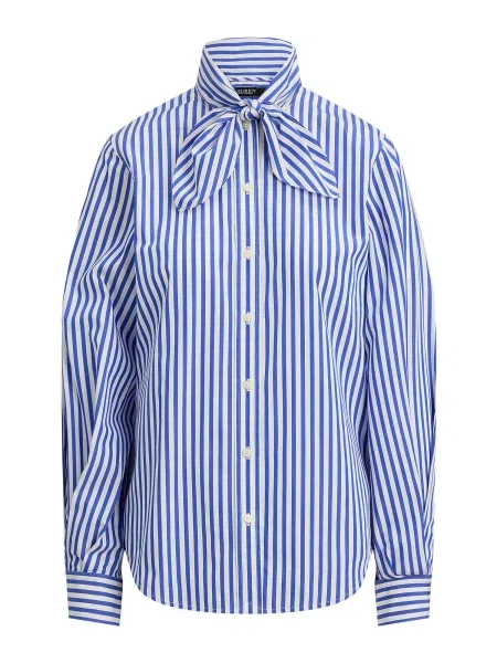 Lauren Ralph Lauren Bluza kraljevo modra bela