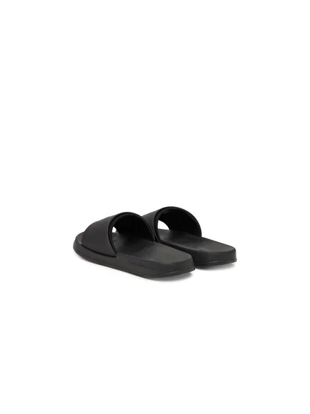 Calvin Klein Šľapky Ess Slide Rubber Neoprene čierna