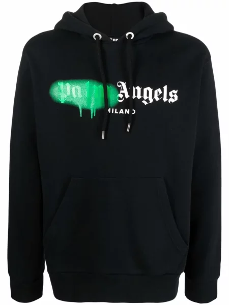Hanorac cu glugă Palm Angels cu autograf