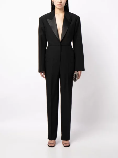 Vilnonis kombinezonas Stella Mccartney juoda
