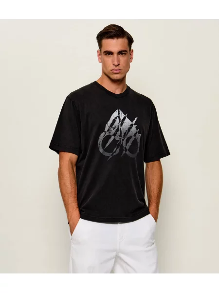 Moose Knuckles Tricou Claw Logo negru
