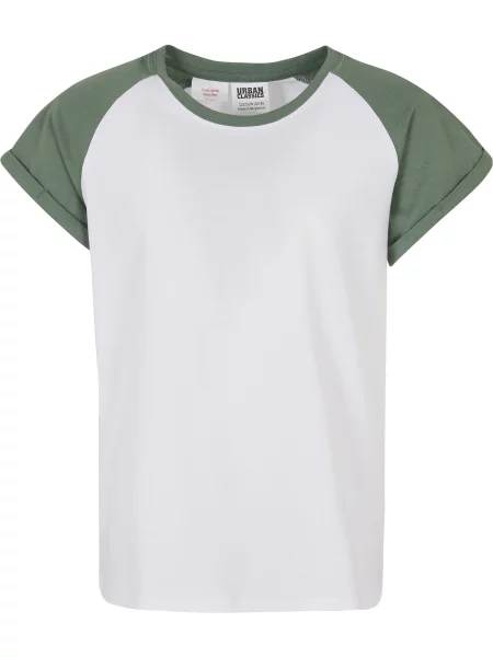 Urban Classics Tricou verde alb
