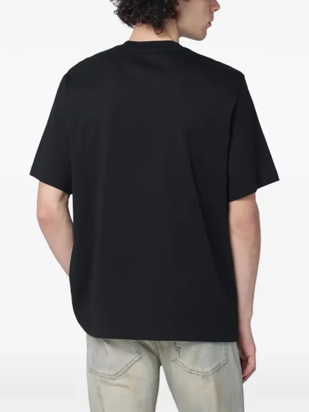 Tricou Amiri cu autograf negru