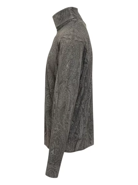 Heláncă Etro cu model paisley gri