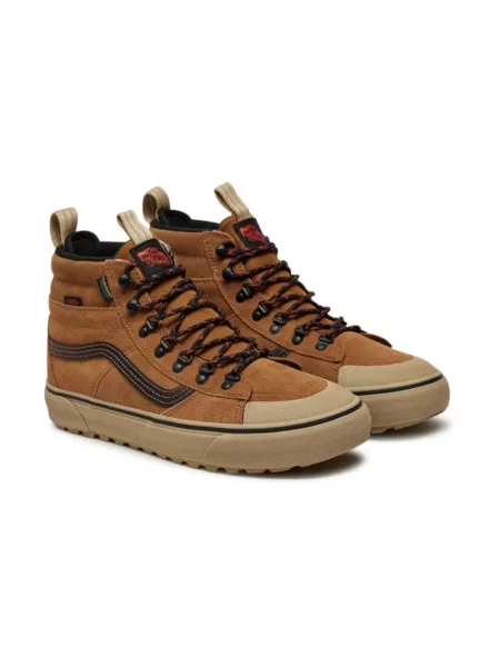 Botki Vans zamszowe brązowe