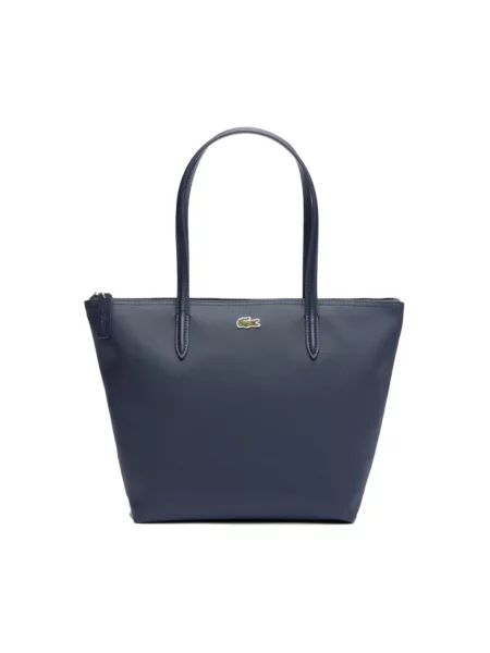 Shopperka Lacoste niebieska