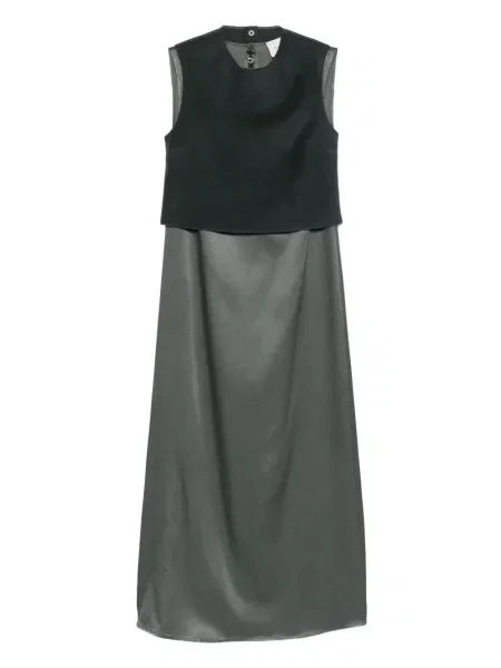 Rochie Alysi de costum gri