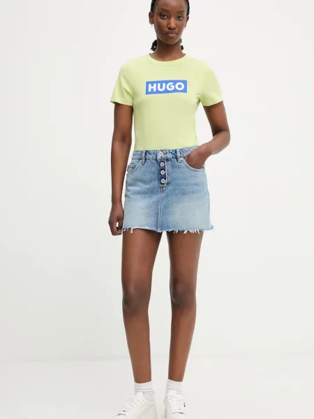 HUGO Jeans krilo Galanie modra