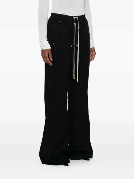 Pantaloni Rick Owens Drkshdw cu cordon negru