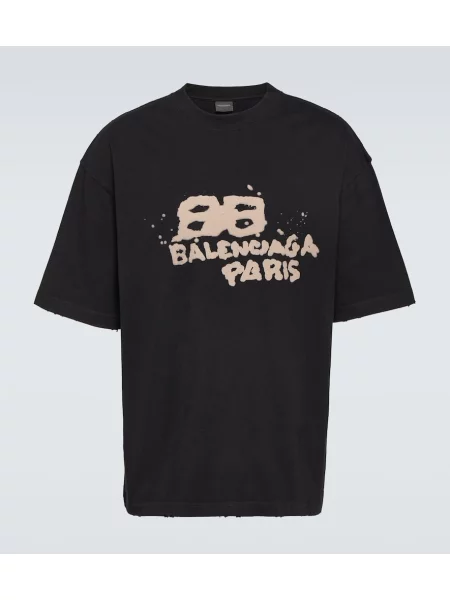 Jersey majica Balenciaga črna