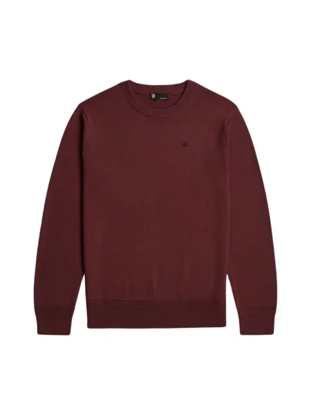 Sweter G-star wełniany czerwony