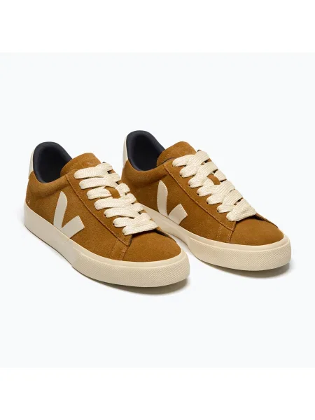 Férfi cipők VEJA Campo Bold Suede camel/stone. Méret: 45 EU barna