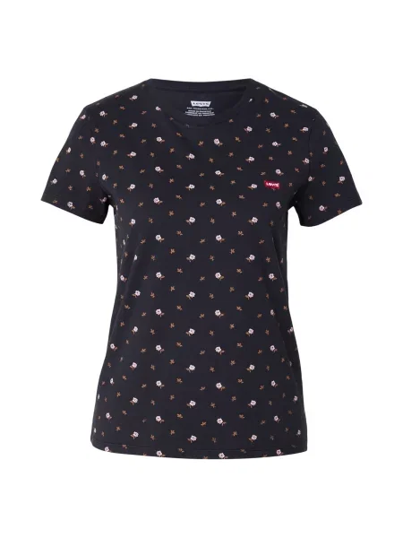 LEVI'S ® Tricou PERFECT maro / roz pastel / roșu negru