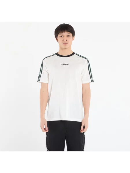T-shirt adidas Jacquard Jersey Off White S biała