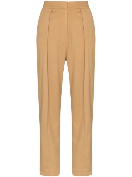 Szerokie spodnie Materiel plisowane
