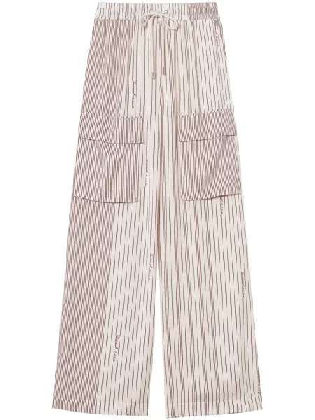 Pantaloni Twinset din satin