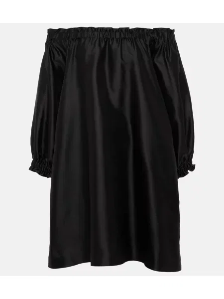 Rochie Max Mara de mătase negru