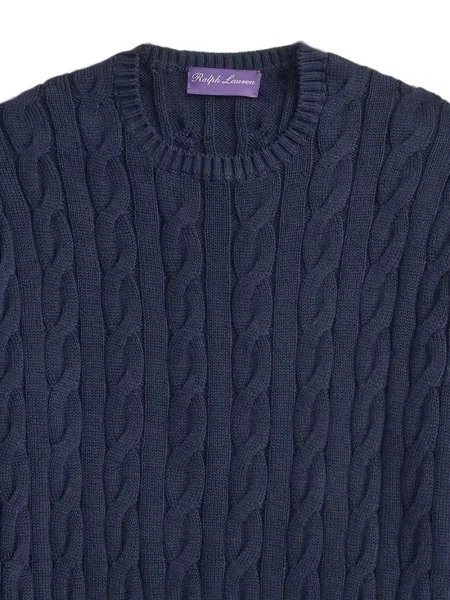 Kašmírový svetr Ralph Lauren Purple Label modrý