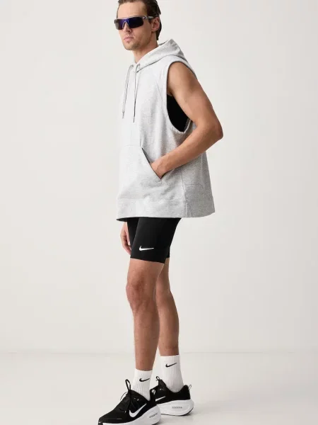 Nike hanorac fără mâneci pentru bărbați cu N.A.C. Dri-FIT gri