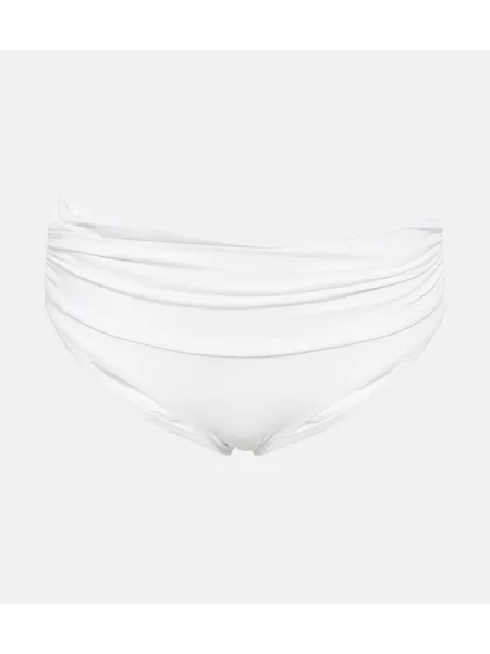 Bikini Melissa Odabash cu talie joasă alb