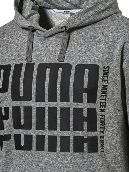 Hanorac cu glugă Puma gri