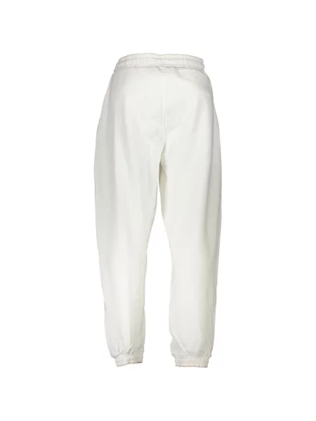 Spodnie Calvin Klein białe