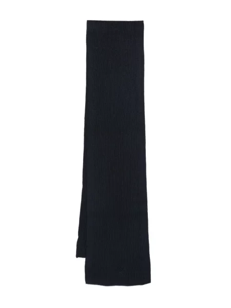 Fular Karl Lagerfeld cu broderie albastru
