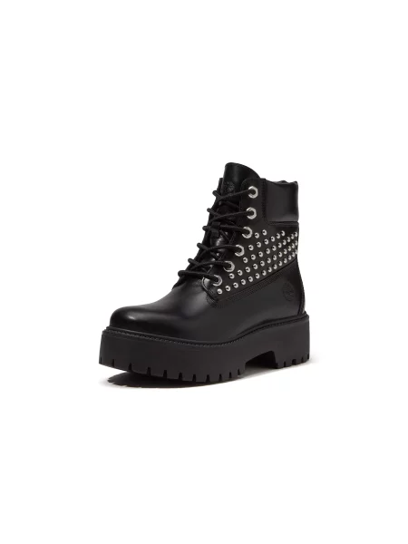 TIMBERLAND Ghete cu șireturi negru