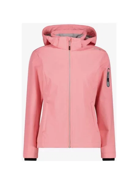 Kurtka CMP Full Zip Hood Softshell rosa nube różowa