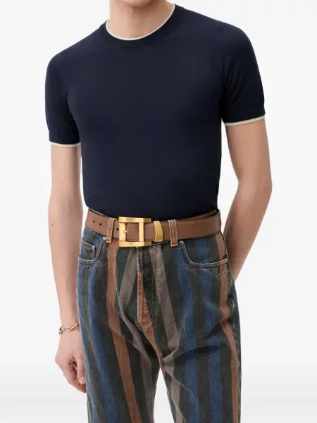 Tricou Versace de lână albastru
