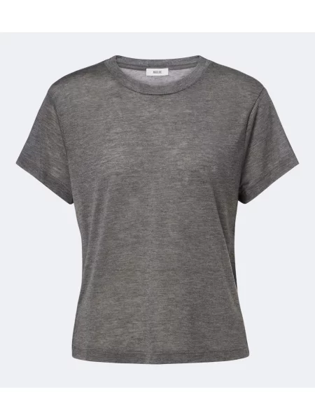 Tricou Agolde din jerseu gri