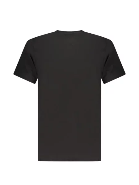 Tricou Tommy Hilfiger cu autograf negru