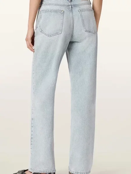 Джинсы Allsaints с высокой посадкой