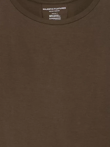 Tricou Majestic Filatures maro