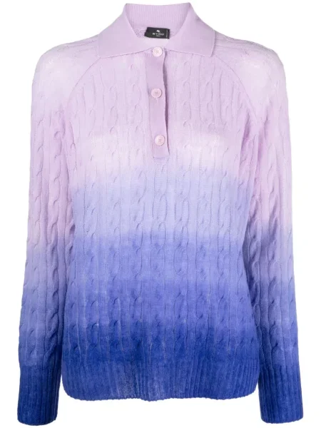 Pulover Etro de lână violet