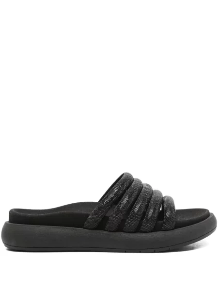 Slip-on сандали Gabor черно