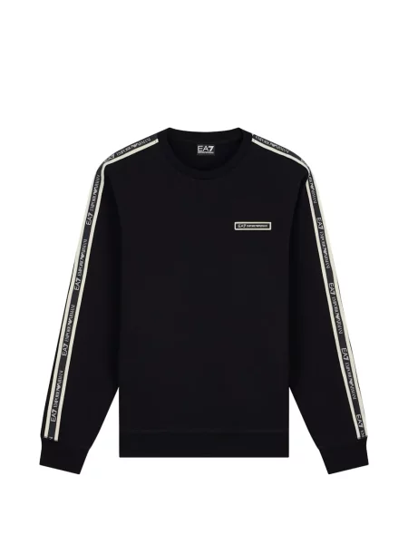 Hanorac Ea7 Emporio Armani cu autograf negru