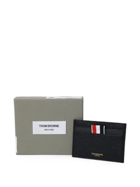 Portofel Thom Browne cu dungi negru