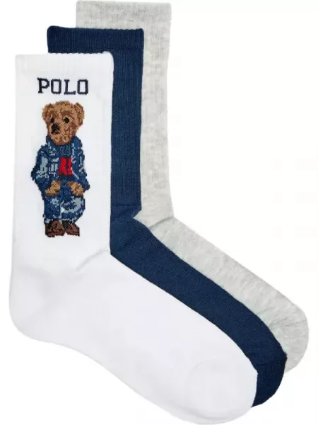 POLO RALPH LAUREN Șosete AMERICANA BE alb