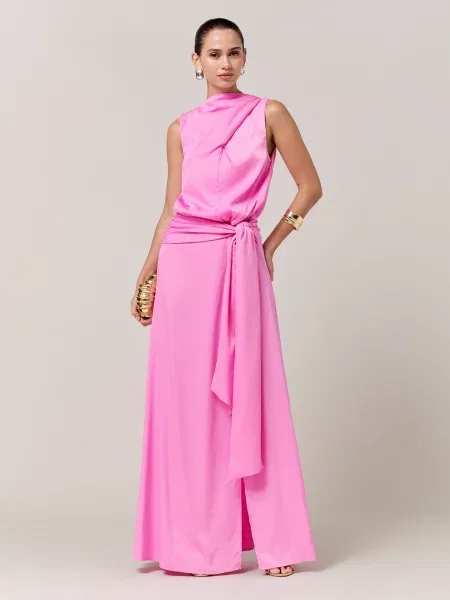 Sável Rochie de seară Elliana deschis roz