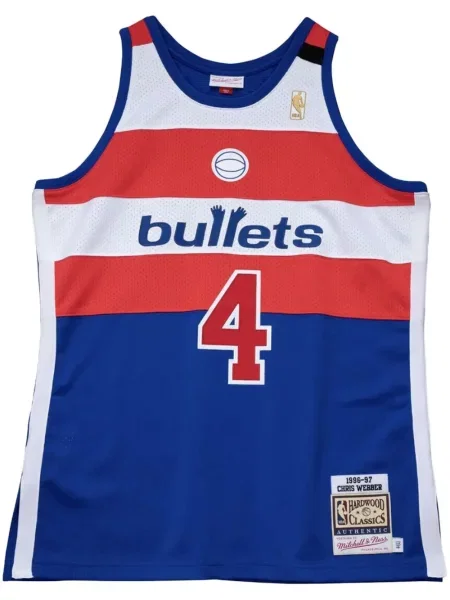 Vestă Mitchell & Ness din jerseu albastru