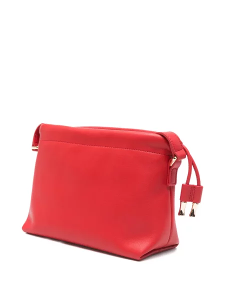 Mała mały sznurek ściągający torebka crossbody A.p.c. czerwona