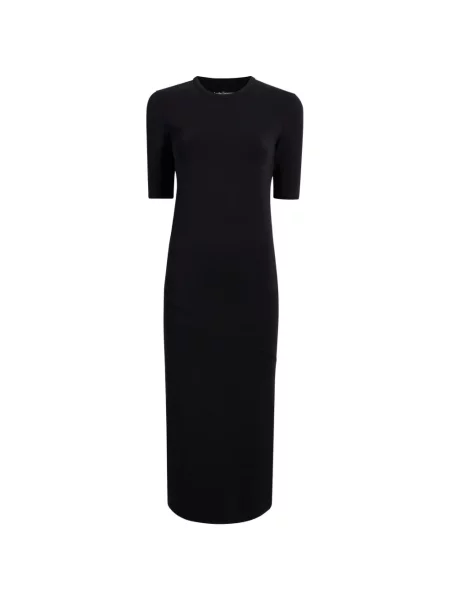Rochie midi Another Tomorrow negru