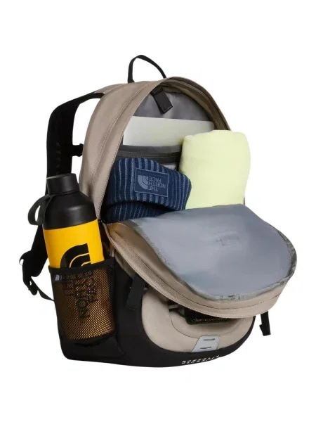 Geantă The North Face clasică cu strasuri gri