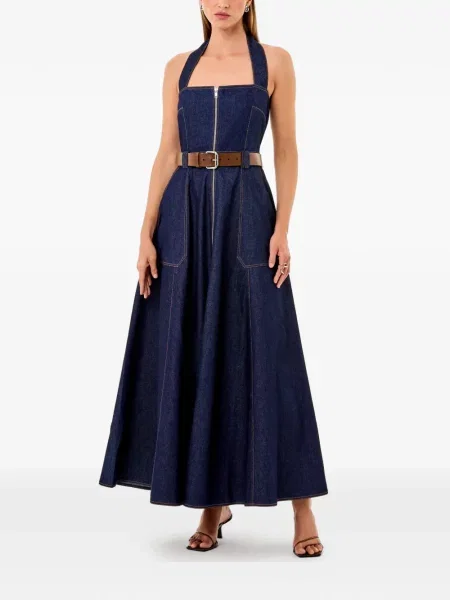 Rochie maxi Nicholas albastru