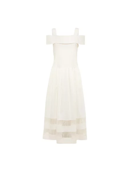 Sukienka midi Blugirl biała