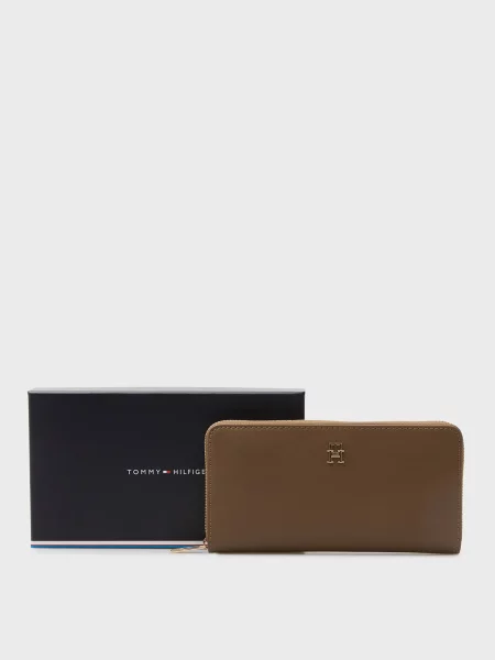 Кошелек Tommy Hilfiger коричневый