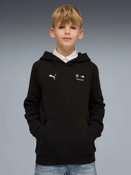 Дитяче Худі PUMA Bmw Mms Kids Ess Hoodie комбінований верх чорний