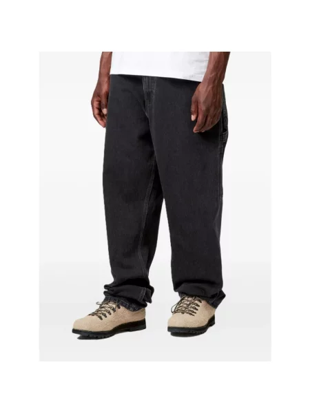 Jeansy Carhartt Wip czarne