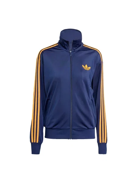 Adidas Originals bluză Firebird bleumarin cu imprimeu albastru